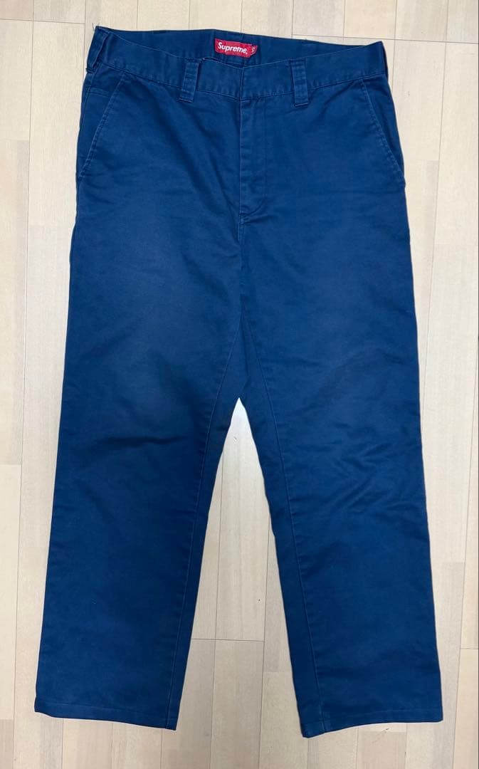 supreme シュプリーム work pants ワークパンツ チノパン 32