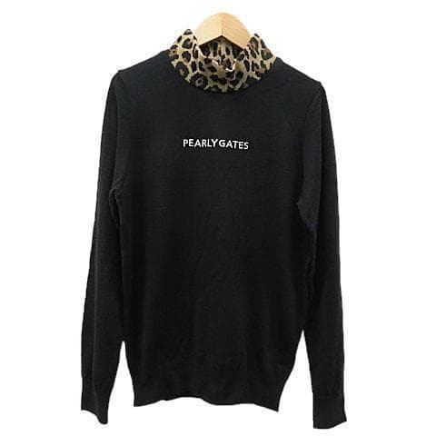 【美品】パーリーゲイツ ハイネック セーター サイズ1 非売品 [M7470]