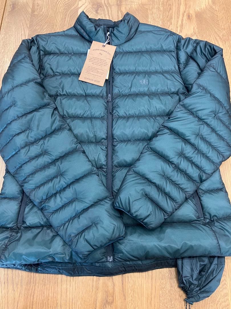 KOLON SPORT ダウンジャケット ダークグリーン