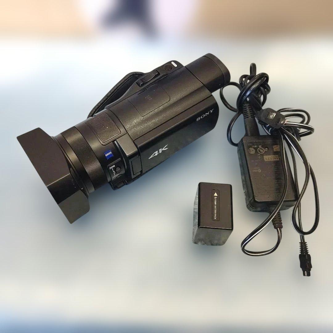 SONY FDR-AX100E NTSC仕様 4Kビデオカメラ