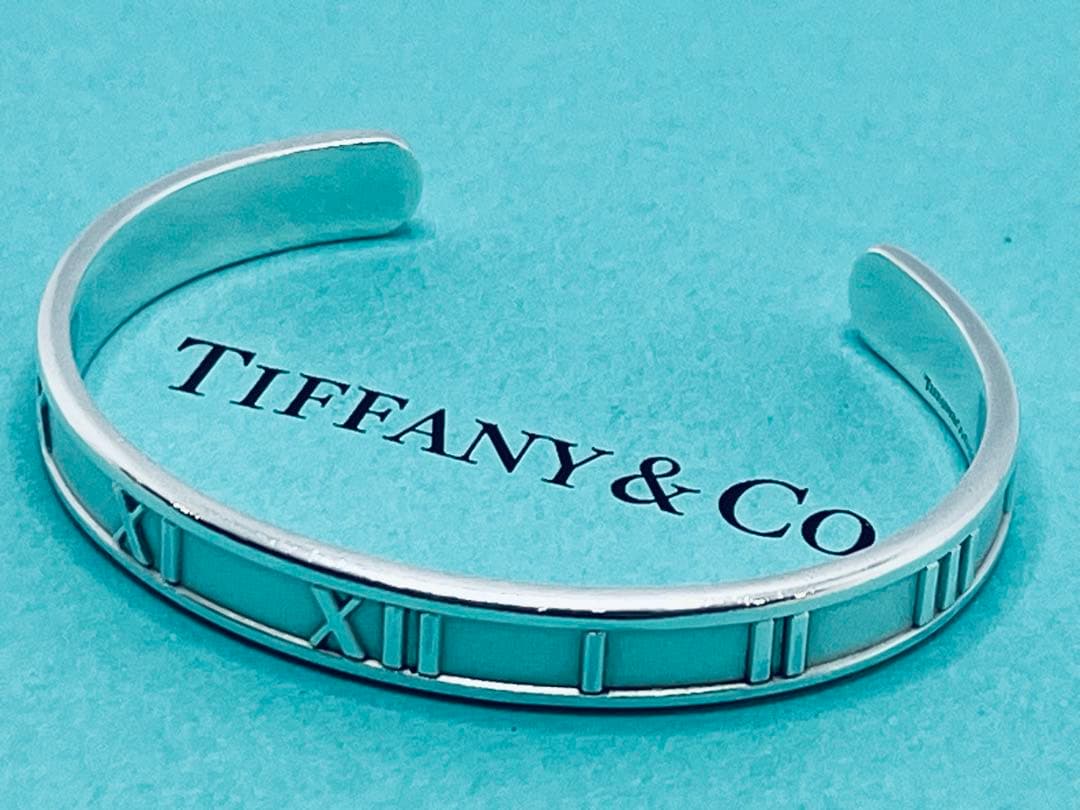 h559 美品　ティファニー　1995 アトラス　バングル　925 ブレスレット
