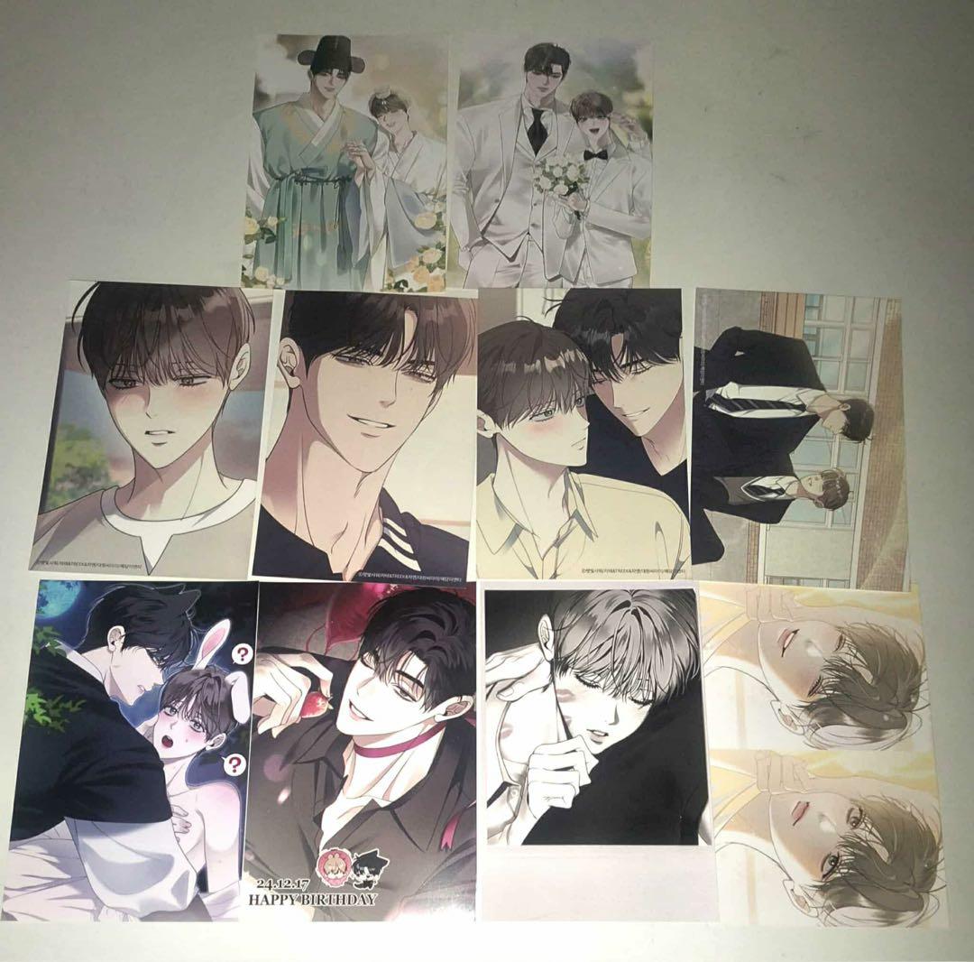 BLマンファ公式グッズまとめセット（海外発送対応) 열여덟의침대&햇빛샤워 BL