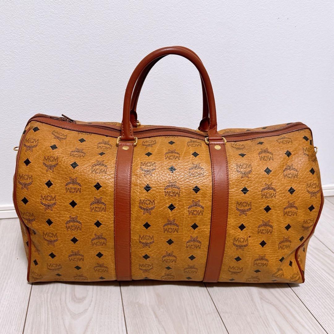 《格安》MCM(エムシーエム)ボストンバッグ PVC 旅行