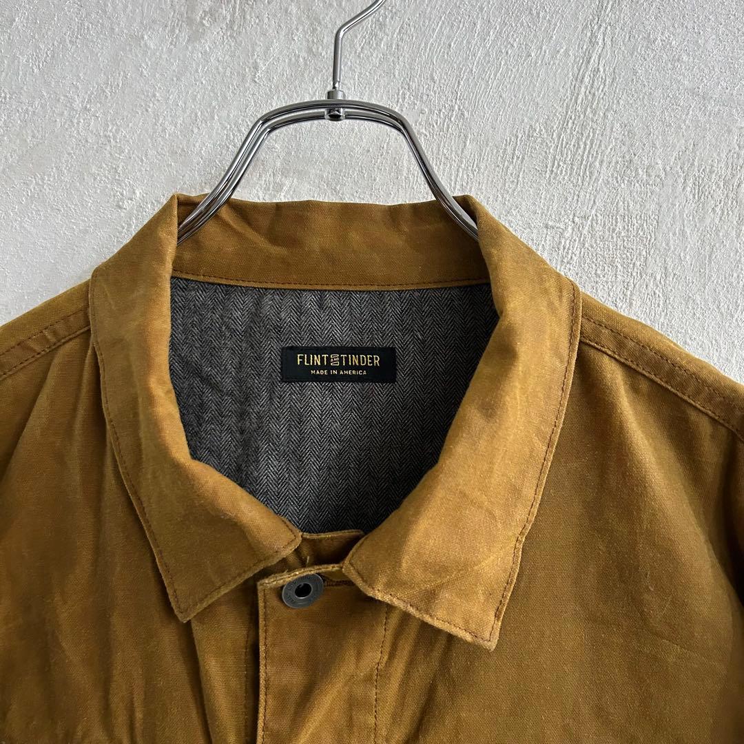USA製 FLINT AND TINDER 3rd オイルドコットン ジャケット