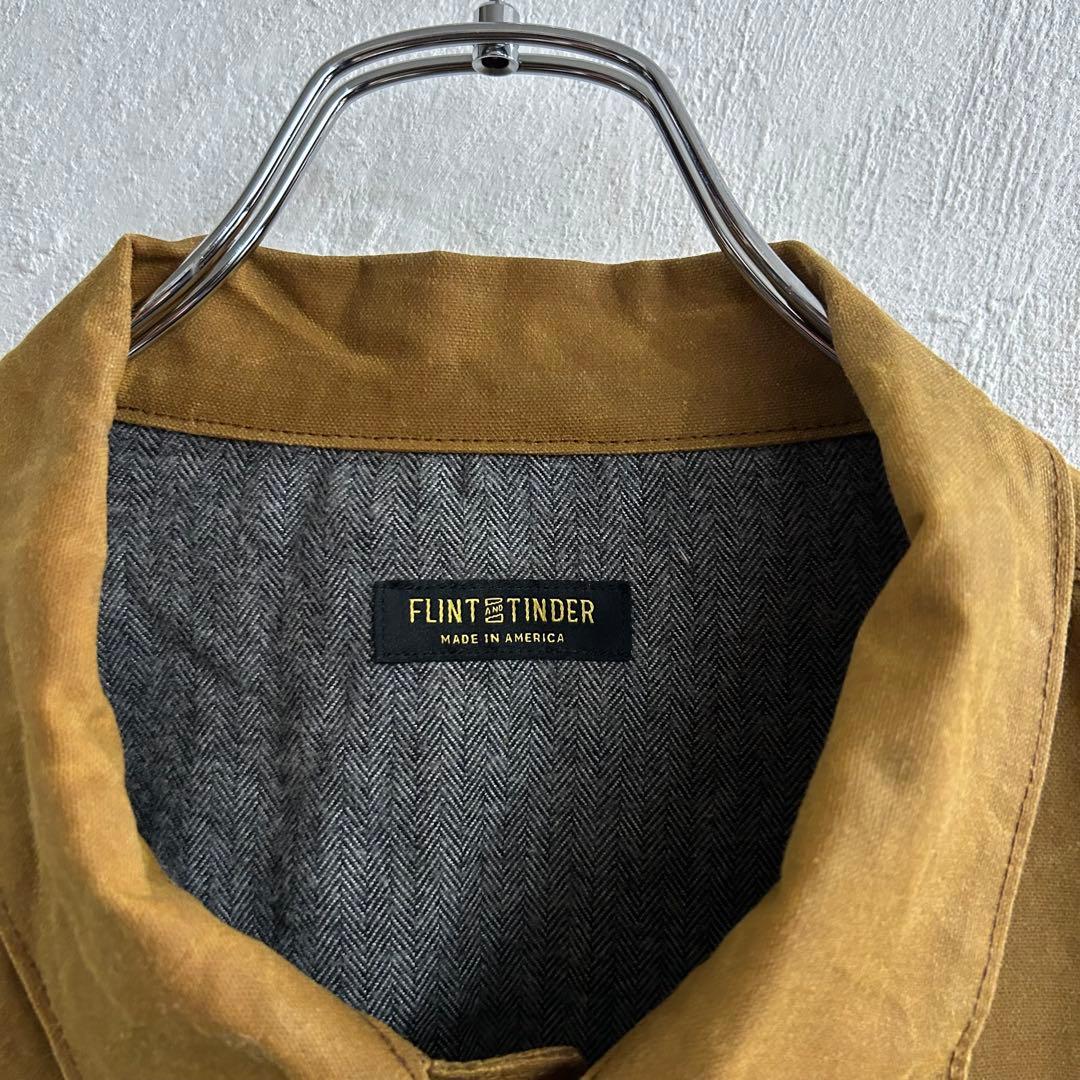 USA製 FLINT AND TINDER 3rd オイルドコットン ジャケット