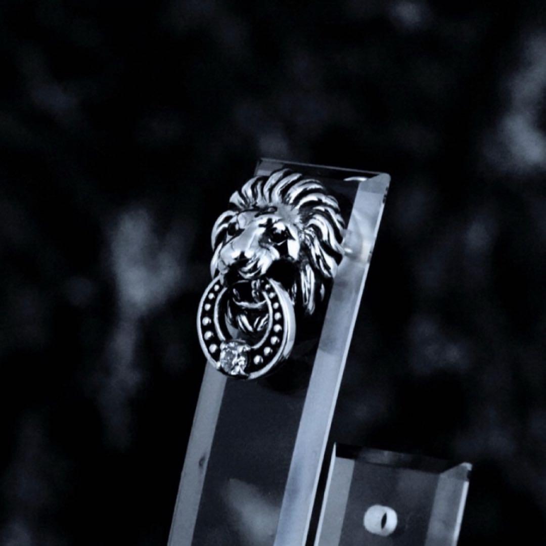 美品!ジャスティンデイビス SEJ522 LION KEEPER ピアス
