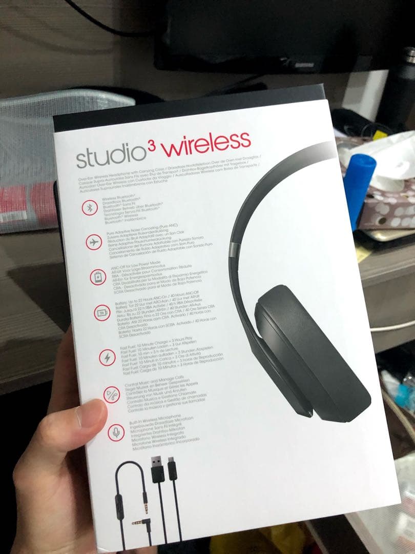 BEATS STUDIO3 WIRELESS ワイヤレスヘッドホン 黒 美品