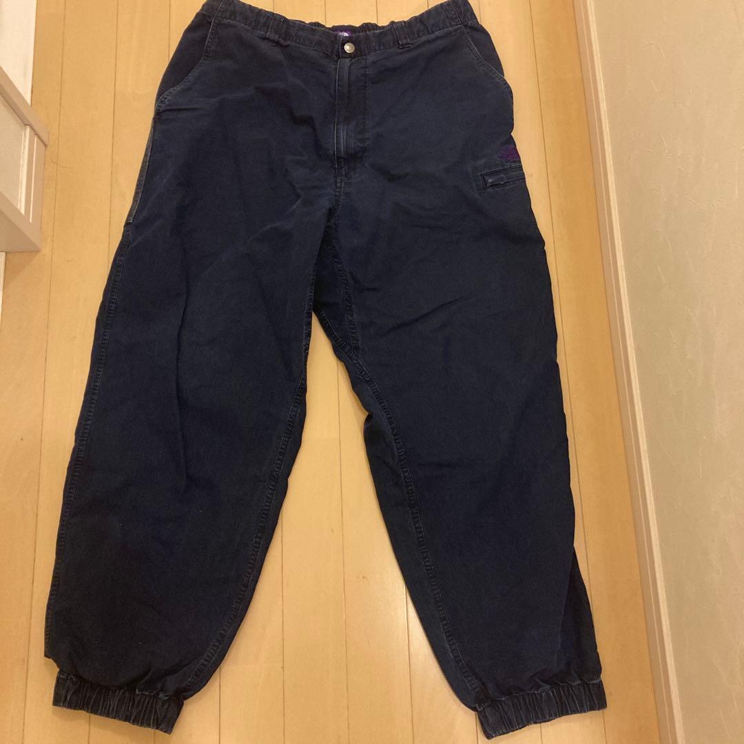 Nノースフェイスパープルレーベルストロールフィールドパンツインディゴ