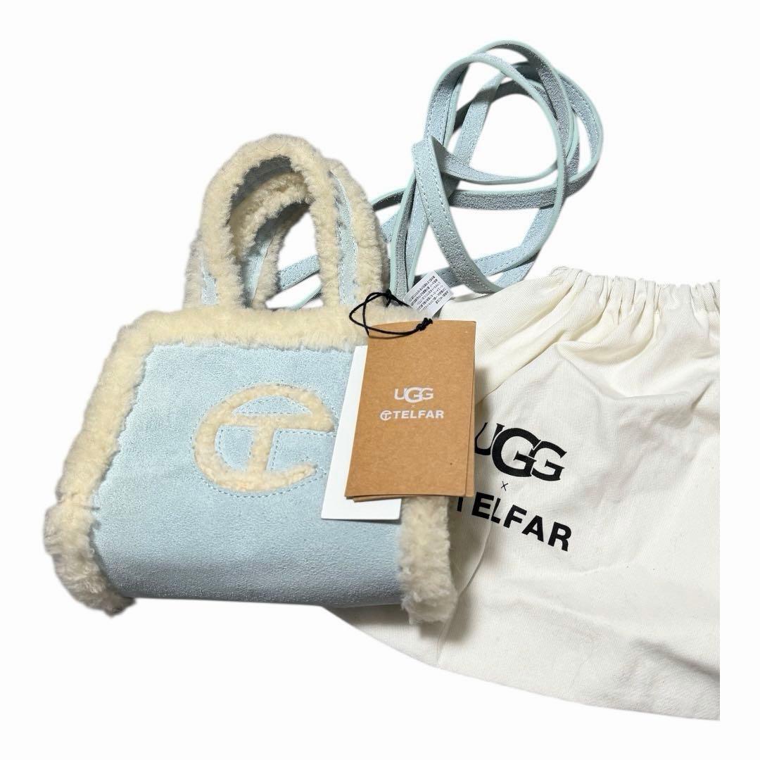 【未使用✨】人気カラーUGG ×Telfar ファー ショルダーバッグ