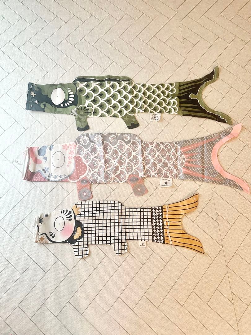 マダムモー　鯉のぼり 3こセット