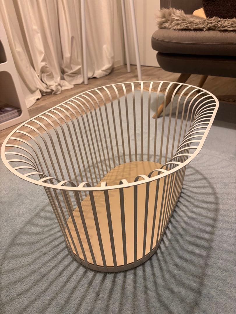 Audo （旧 MENU）リボンバスケット アイボリー