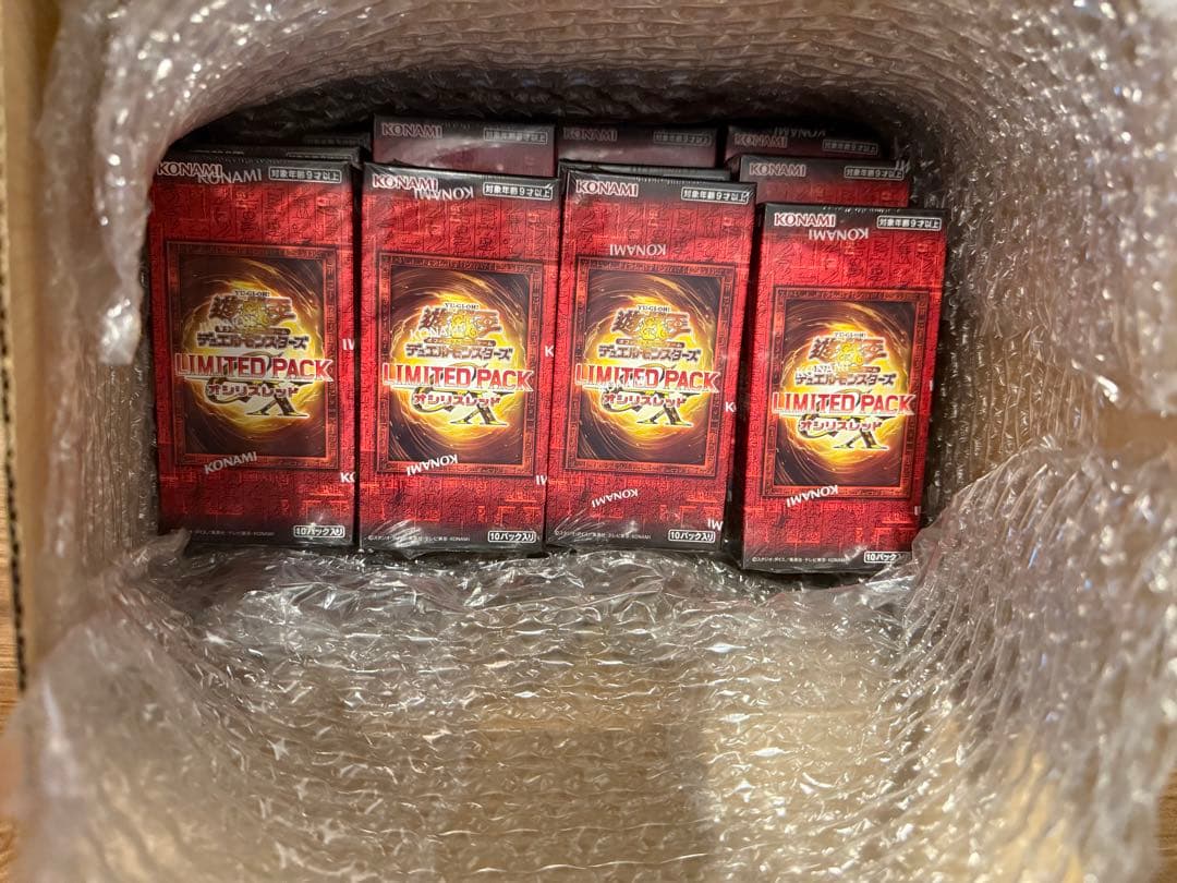 遊戯王OCG リミテッドパック オシリスレッド　12box