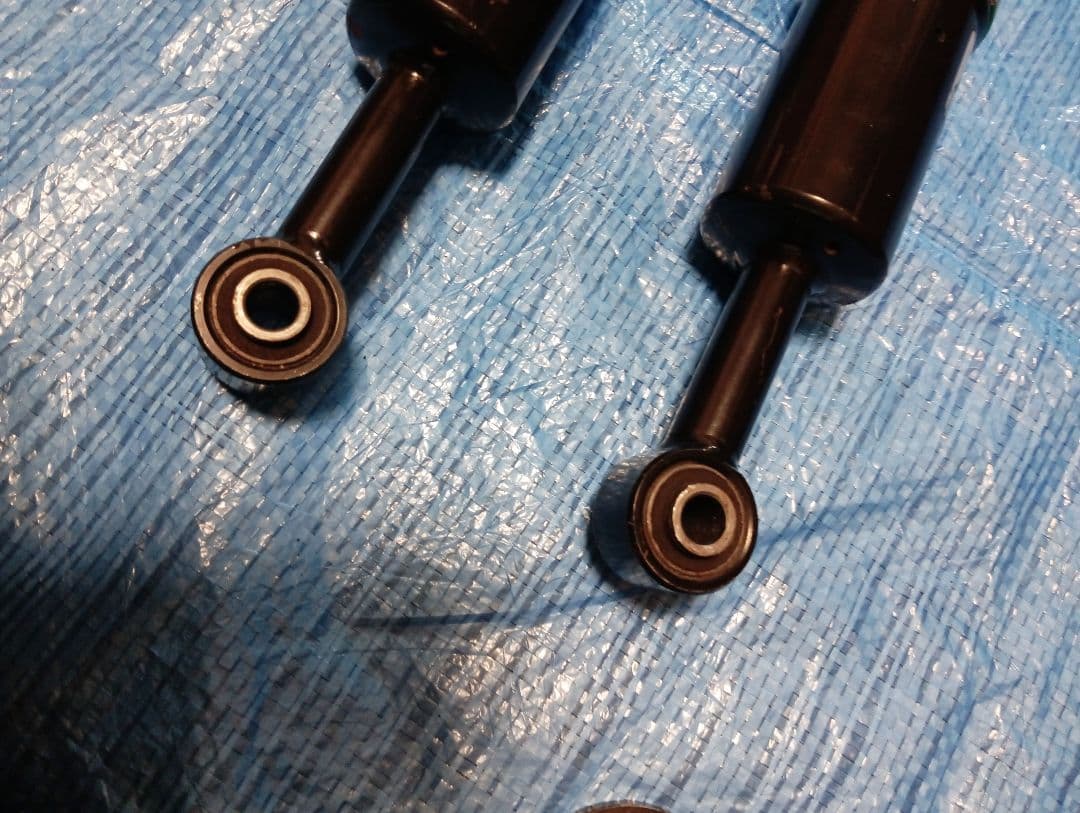 ★ダイハツイースla300s　車高調★ジャンク品/バネ４本、ベアリング付