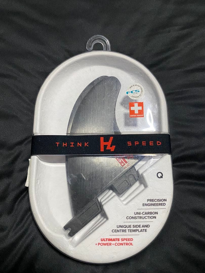 H4フィンサーフボードフィン クワッドリア2枚/ fcs2フィン