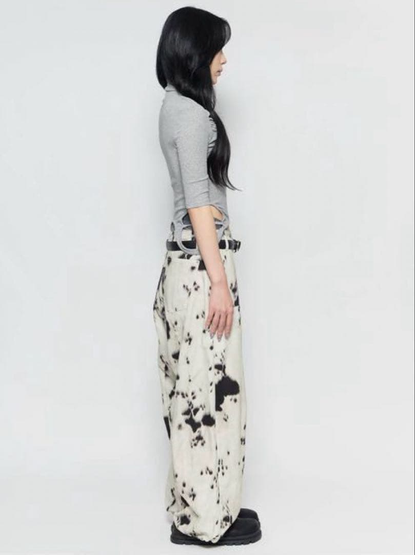 パンツ THEREDTHREAD S layered work denim