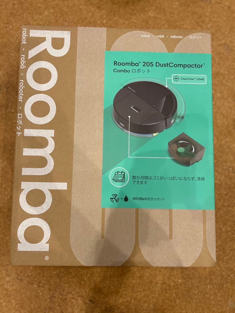 iRobot掃除機 Roomba 205 DustCompactor Combo