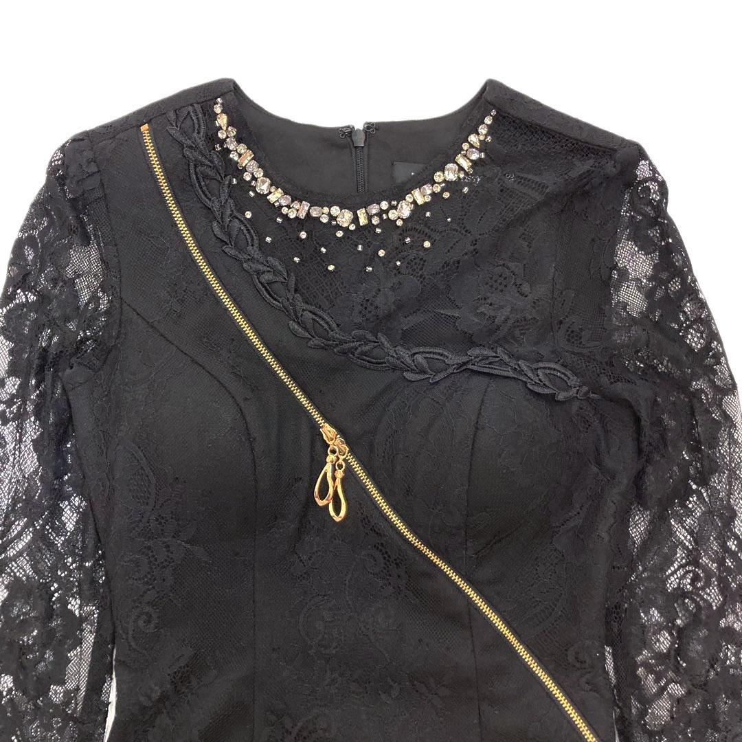 ROBE de FLEURS ローブドフルール ミニキャバドレス GL2203