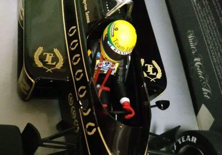 ミニチャンプス 1/18 F1 ロータス 97T ルノー A.セナ