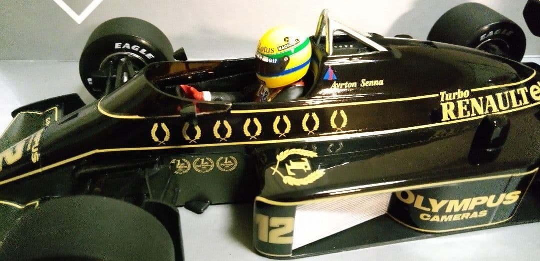 ミニチャンプス 1/18 F1 ロータス 97T ルノー A.セナ