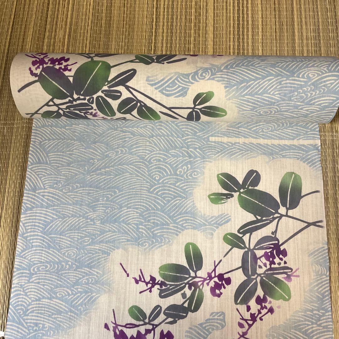 ゆかた　浴衣　本染め浴衣　注染本染め　綿紗