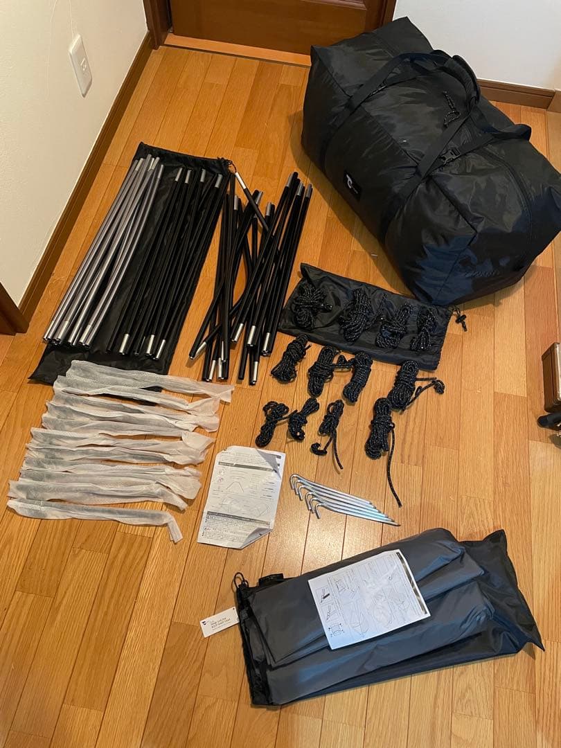 テンビシェルター　ルーフ【未使用】　セット販売 TOKYOCRAFTS