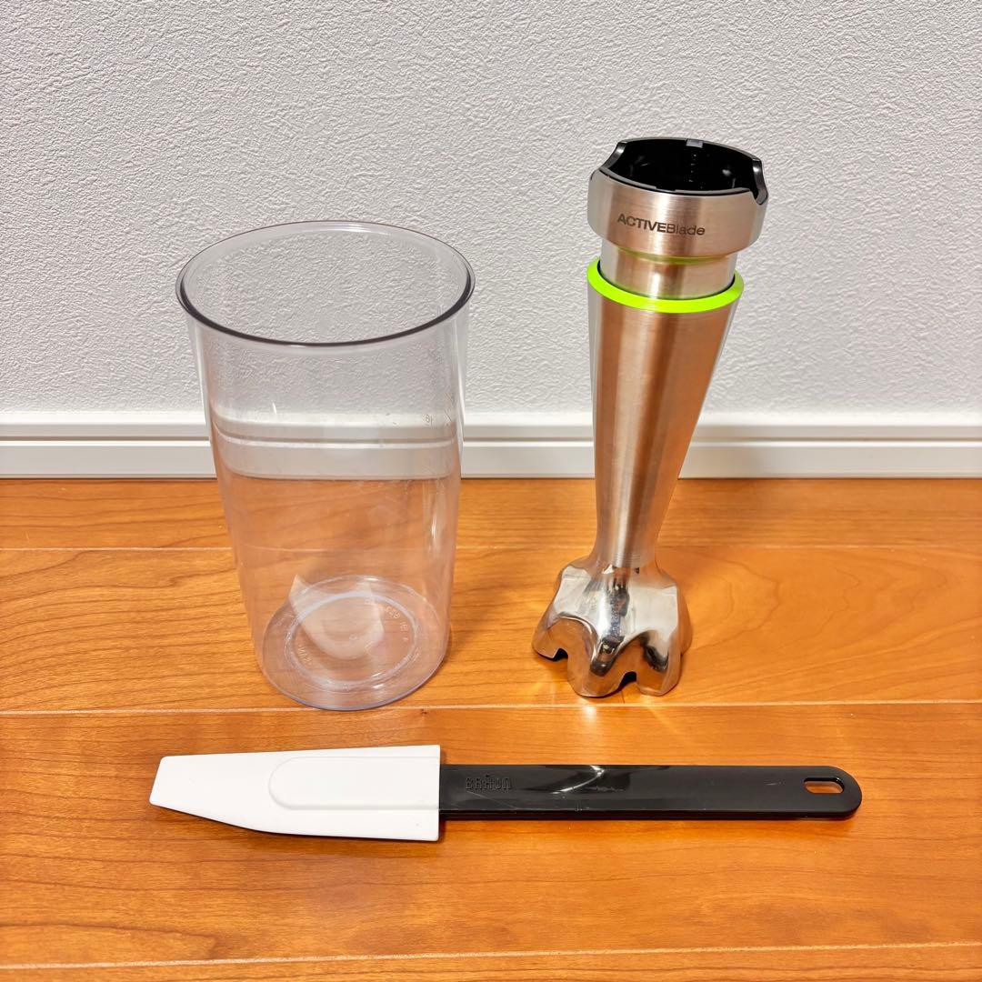 【極美品】ブラウン マルチクイック9 MQ9135XI 1台4役 泡立て器