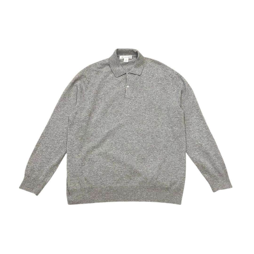 COMME des GARCONS SHIRT 12ゲージウールニットポロ