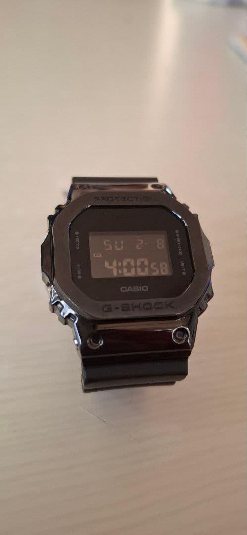 CASIO G-SHOCK GM-5600Bメタルベゼル美品