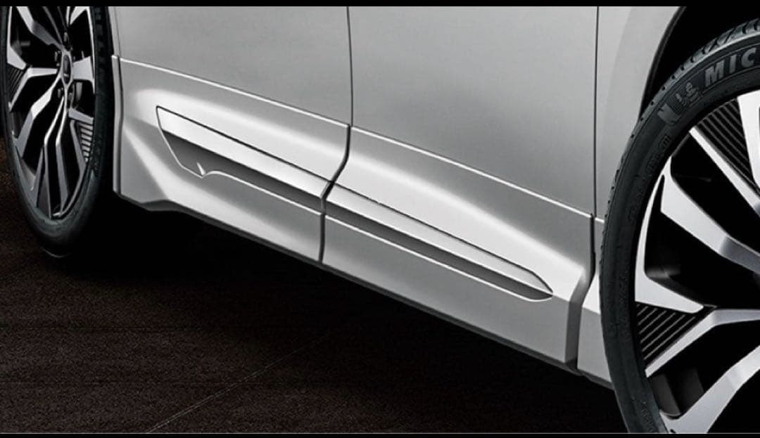 40アルファードモデリスタ　助手席側左　サイドスカート