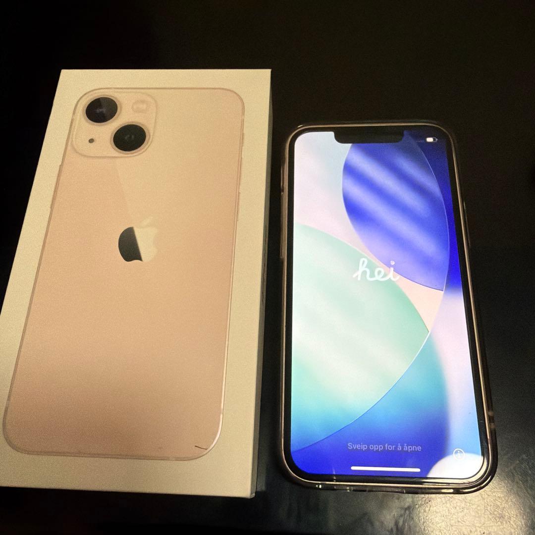 iPhone13 mini 本体 128GB SIMフリー ピンク 箱付き