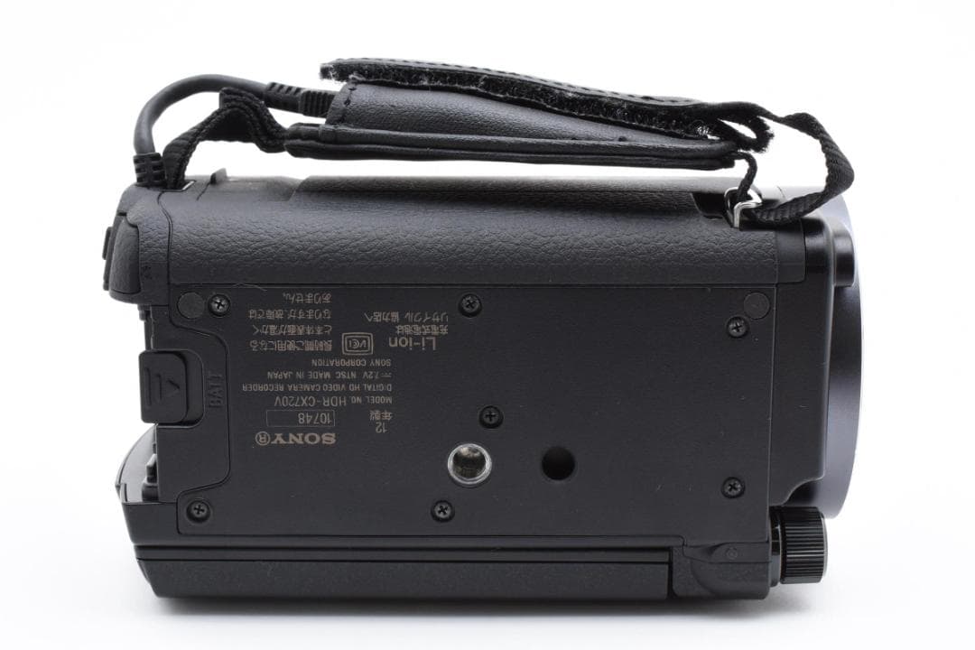 美品 SONY HDR-CX720V ブラック ビデオカメラ 運動会 旅行