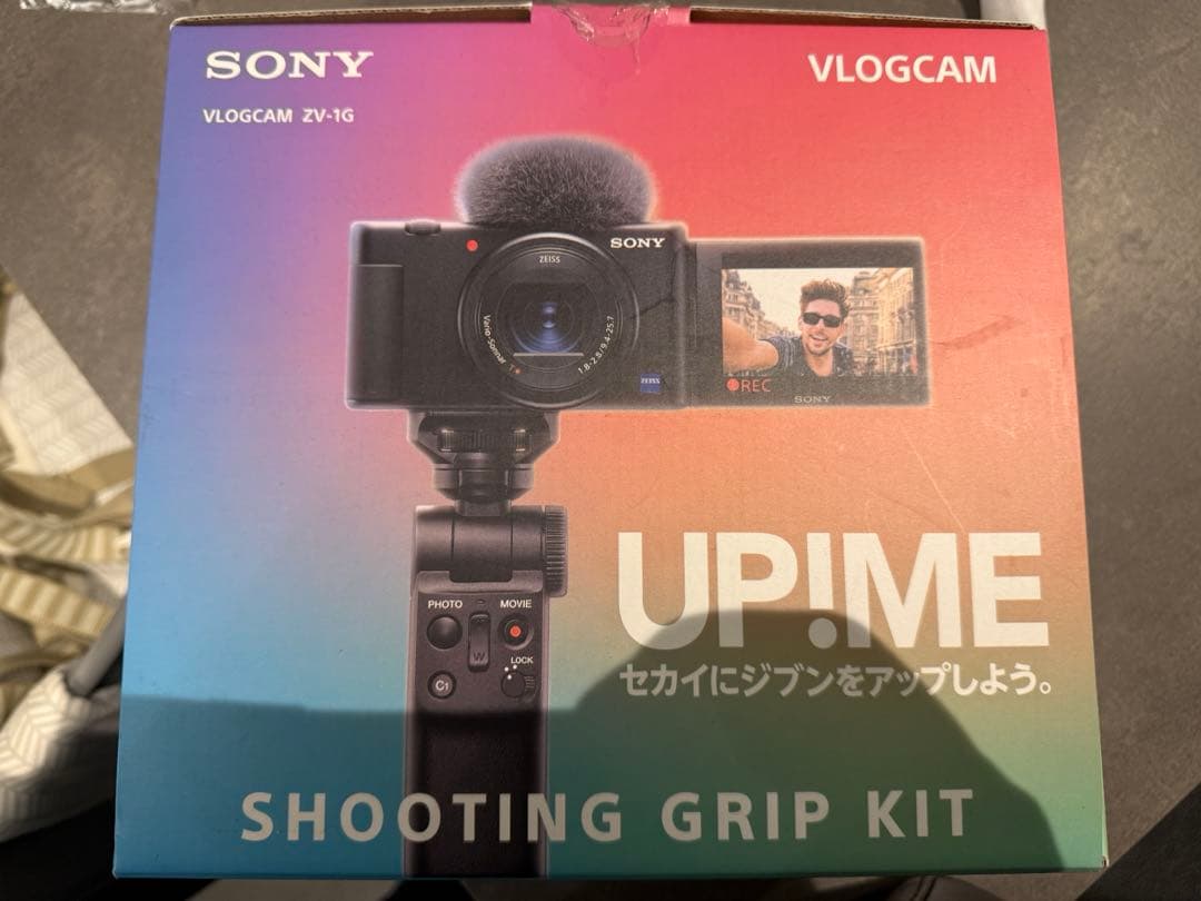SONY VLOGCAM ZV-1 シューティンググリップバッテリー