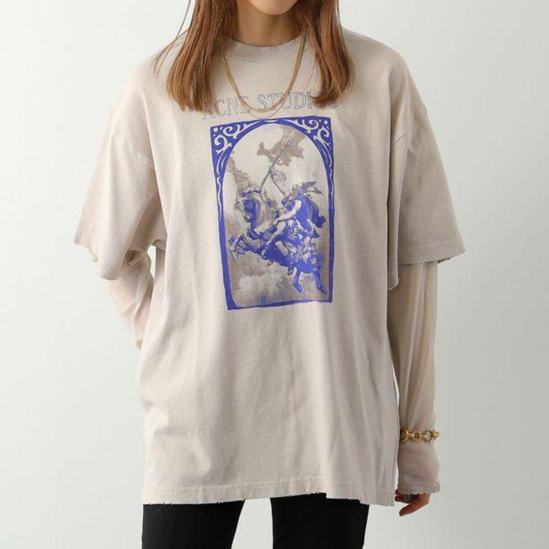 トップス Acne Studios AL0322 FN-WN-TSHI000527