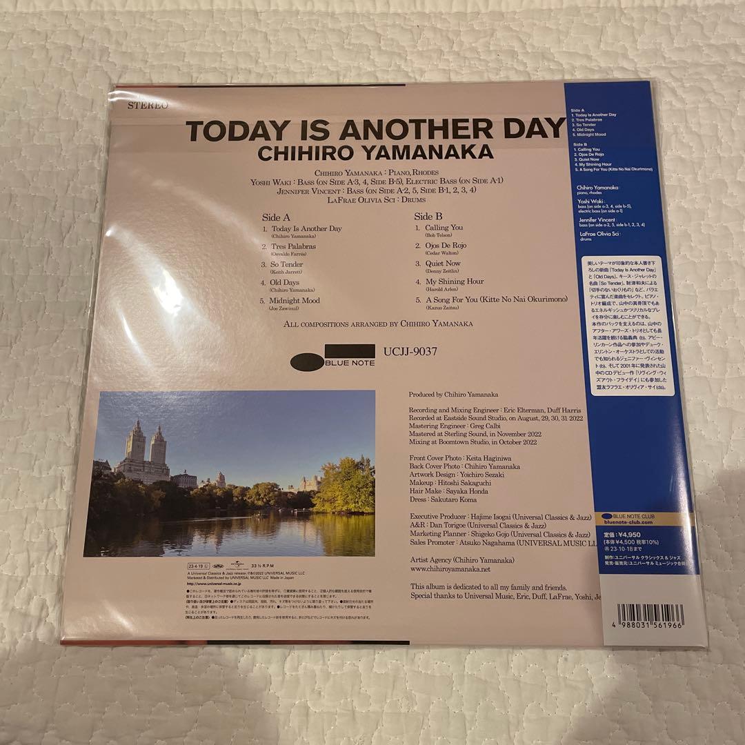 山中千尋　TODAY IS ANOTHER DAY LP 新品未開封