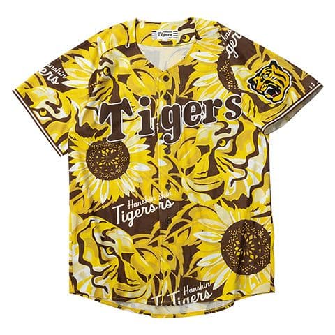 阪神タイガース Tigers ユニフォーム イエロー/ブラウン　サイズL