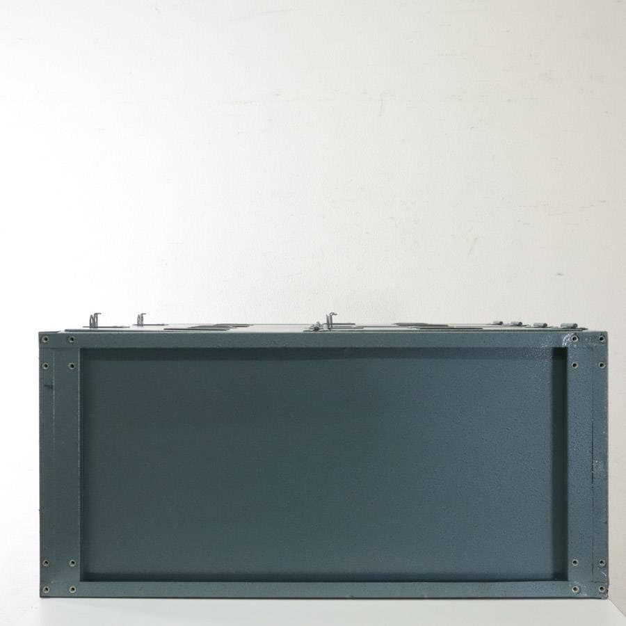 東谷 ラルド チェスト4D グリーン スチール ロッカー キャスター欠品 2