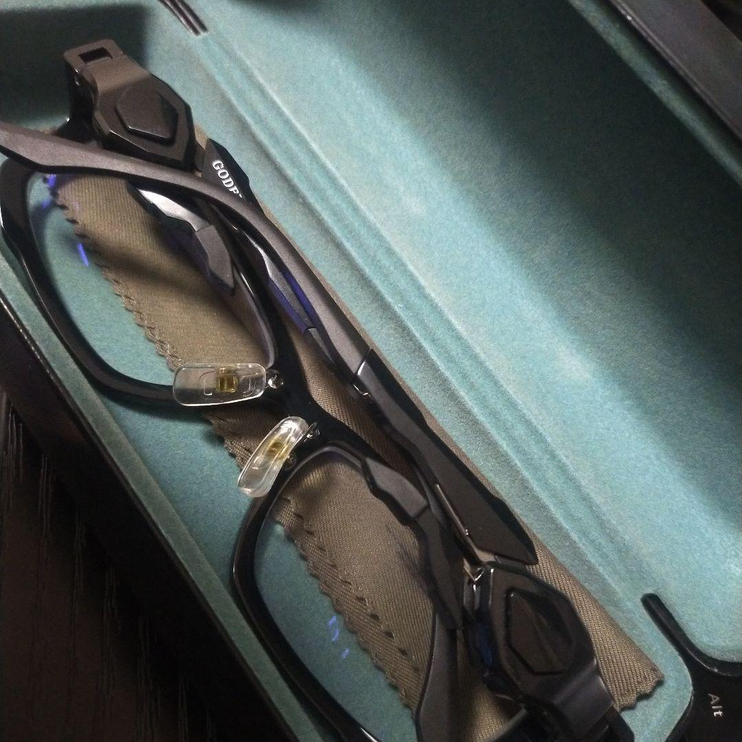 GODEYE 黒蓮　メガネ