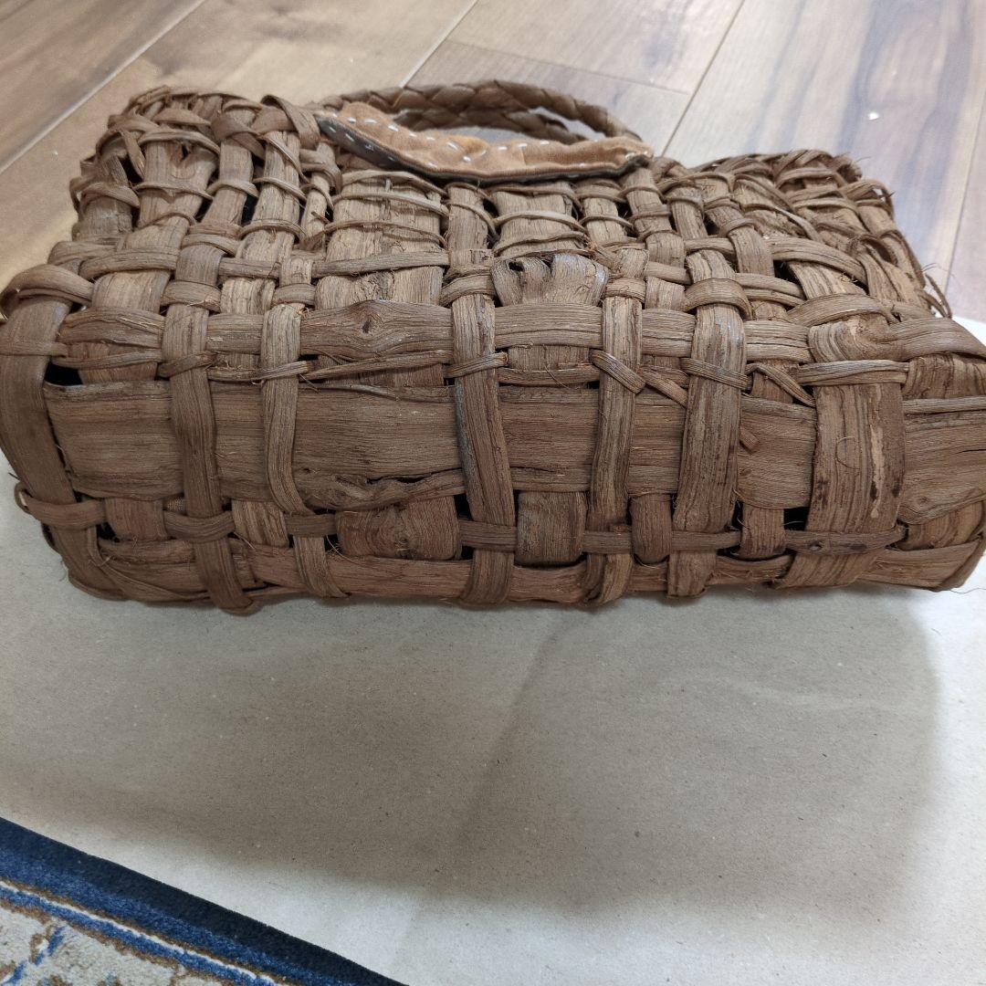 山ブドウのつる　ハンドメイドバッグ