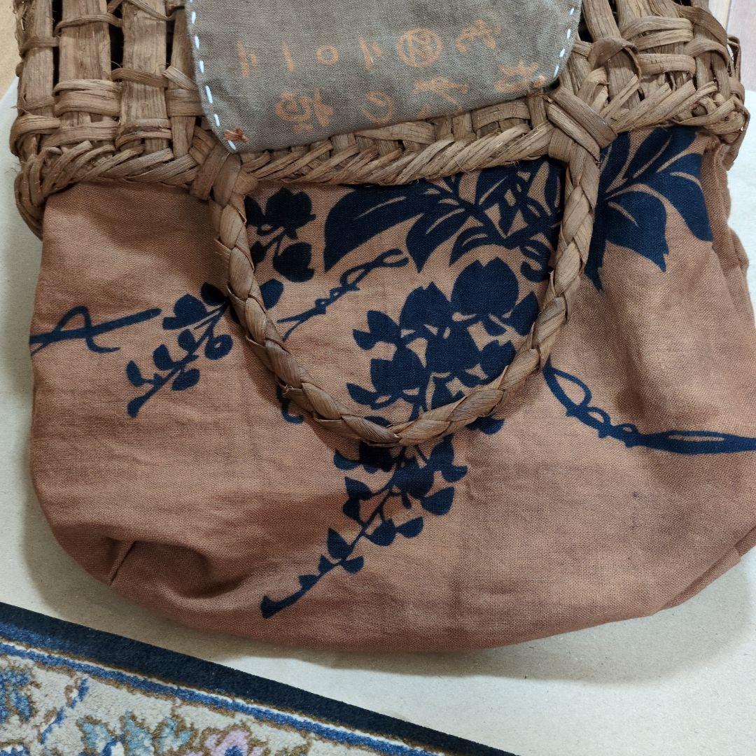 山ブドウのつる　ハンドメイドバッグ