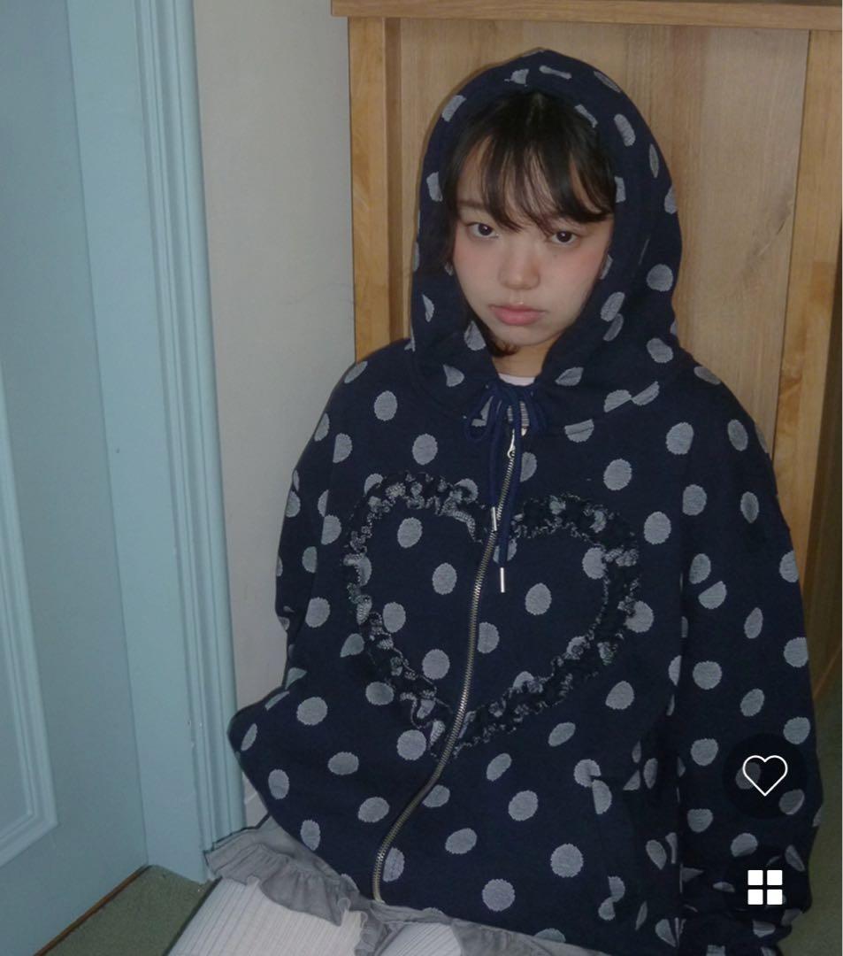 ポ*メ様 【IVE レイ着用】 funfromfun frill heart f