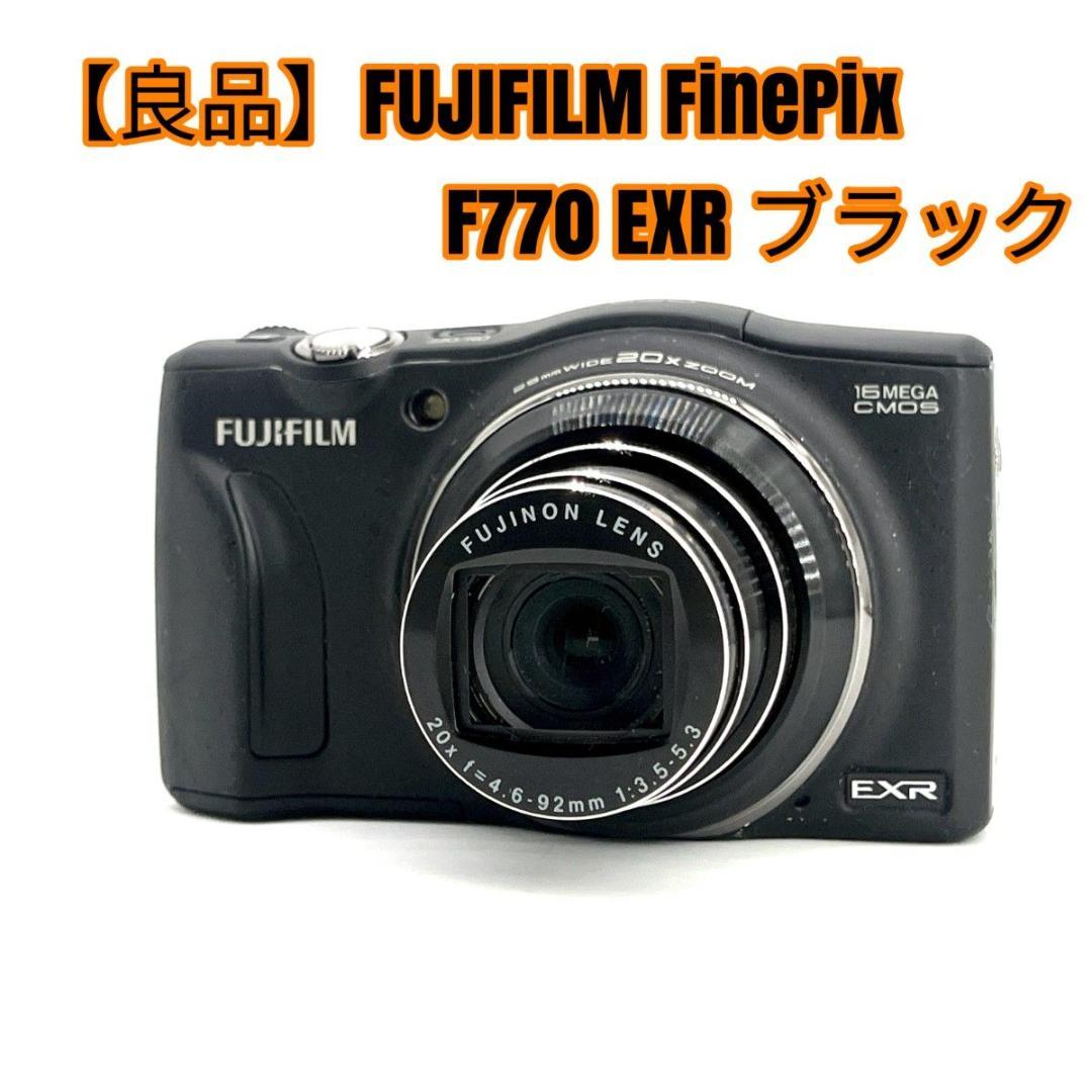 【良品】FUJIFILM FinePix F770 EXR ブラック