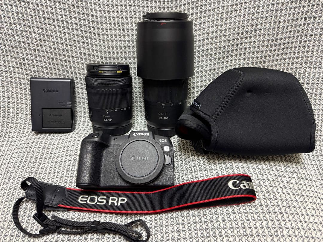 O*T様 Canon EOS RP ミラーレス一眼 標準、望遠ズームレンズ計2本