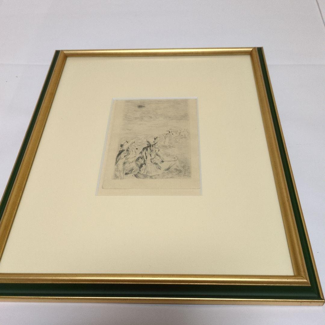 リトグラフ　ルノワール