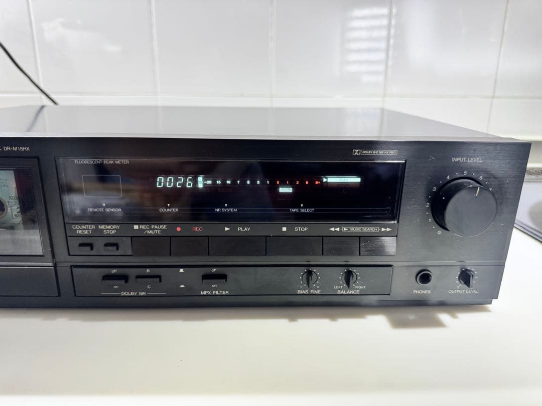 タ*コ様 DENON DR-M15AX ステレオカセットデッキ良好 納得の高音質