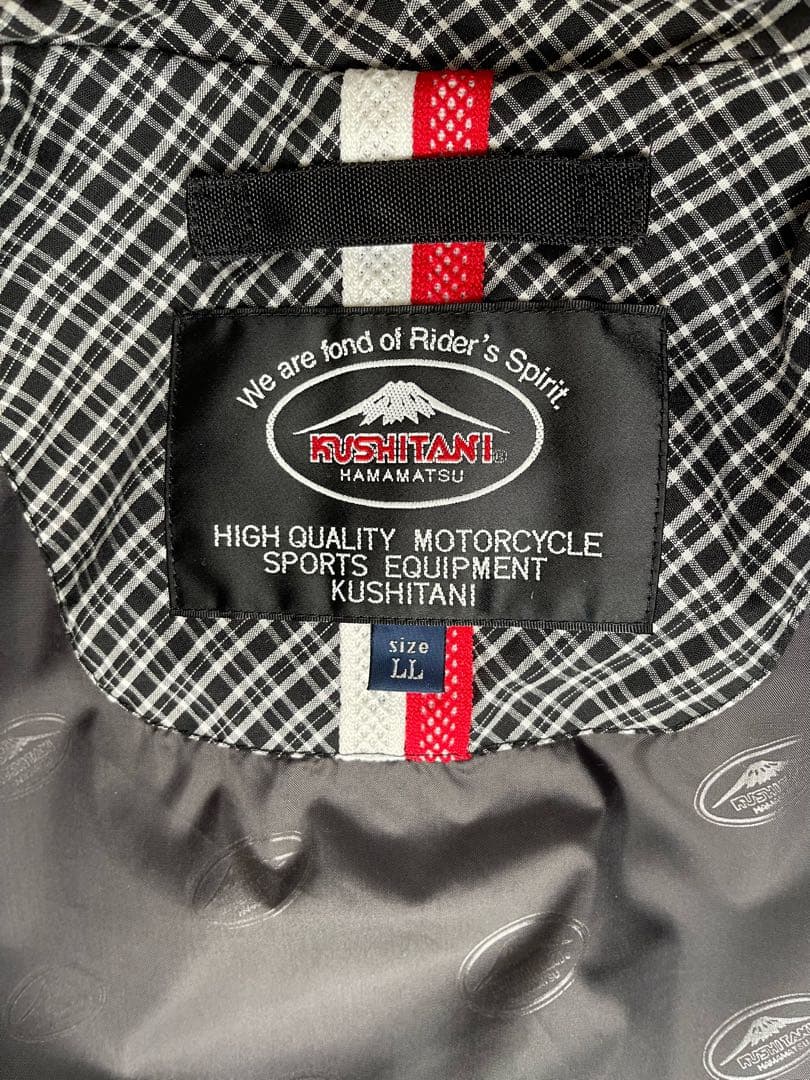 クシタニ　Kishitani アニフェスジャケット　サイズLL 黒　ブラック美品