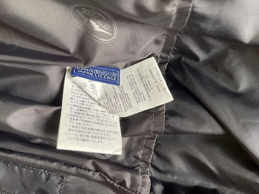 クシタニ　Kishitani アニフェスジャケット　サイズLL 黒　ブラック美品