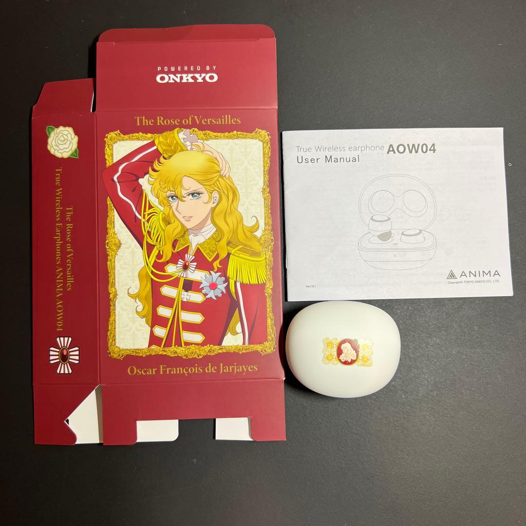 ANIMA ワイヤレスイヤホン AOW04 ベルサイユのばら