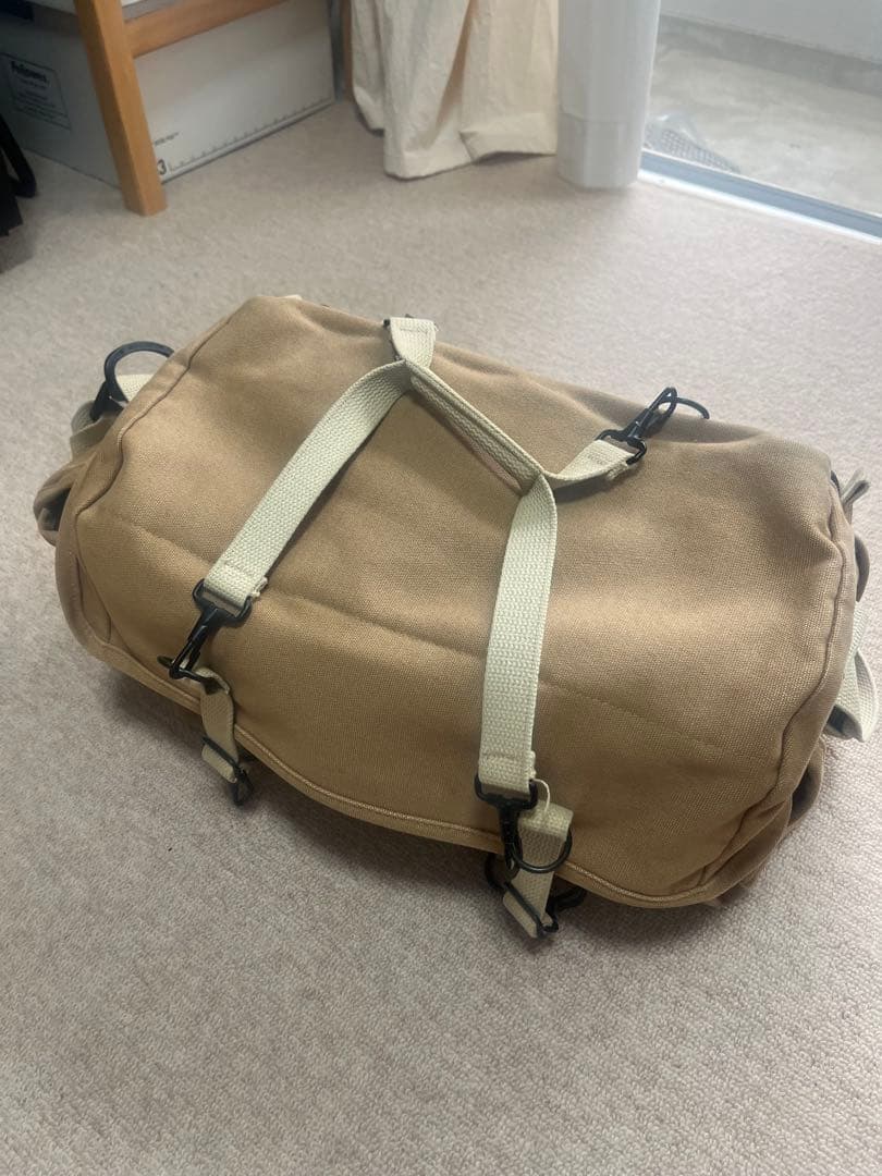 中古　DOMKE ドンケ ショルダーバッグ F-1 サンド