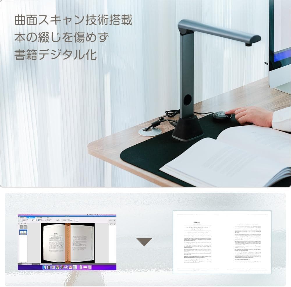 ※新品※1700万 Windows&Mac ドキュメントスキャナー iCODIS