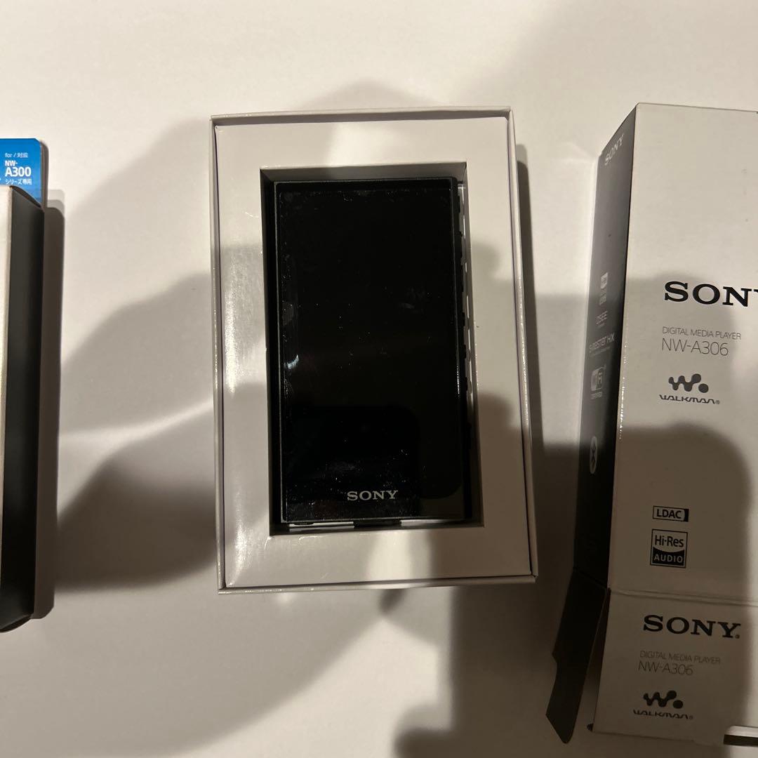 NW-A306 デジタルオーディオプレーヤー ケースsdカード128GB付き